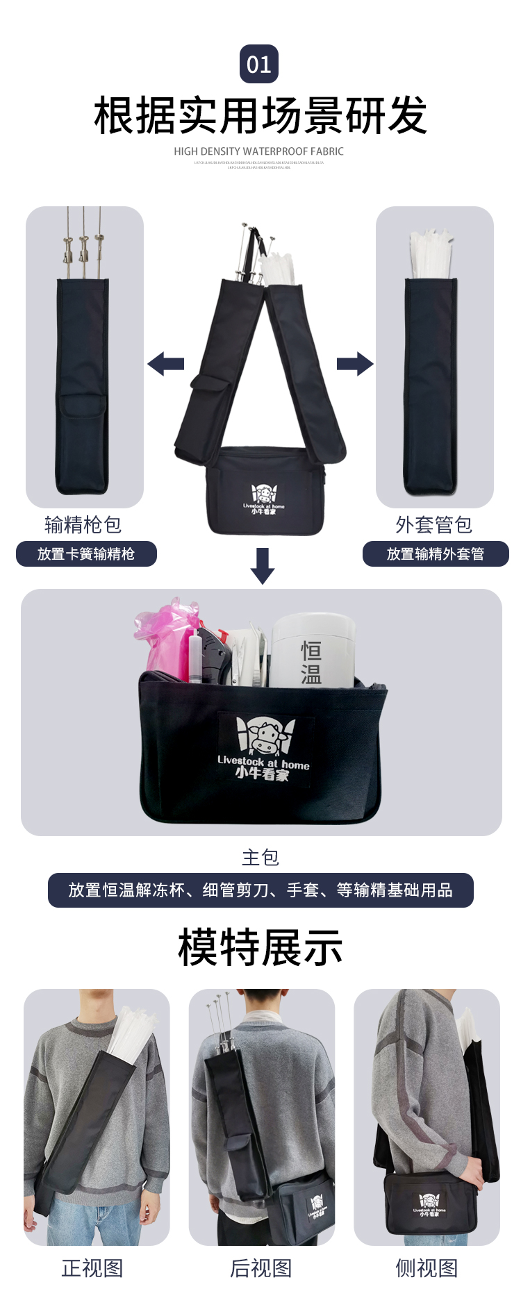 小牛看家改良員專用背包